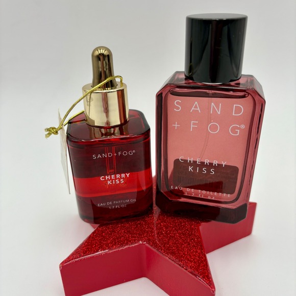 Sand + Fog Cherry Kiss Perfume Oil & Eau de Toilette Set 1.7 fl oz - Picture 1 of 2